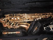 Alt Saxophon mit Zubehör