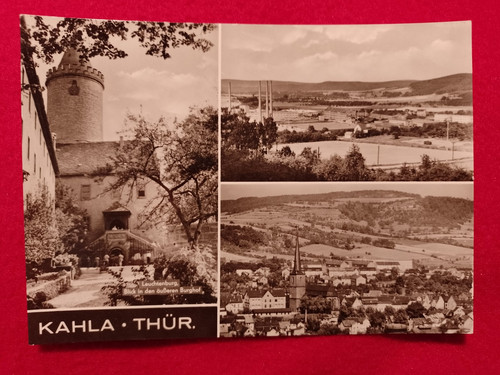 Kahla 1976 die leuchtenburg - kahla, 1976.