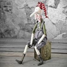 Vintage Künstlerpuppe Junge