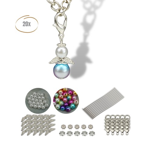 20x bastelset schutzengel 3cm - bastelset,