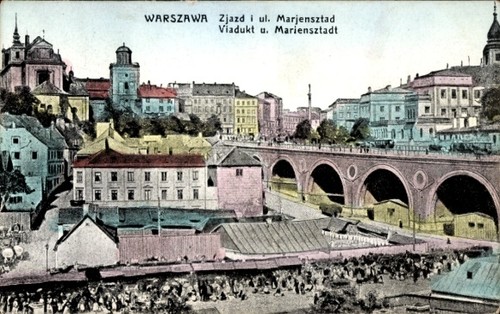 Mariensztat warszawa - ak,