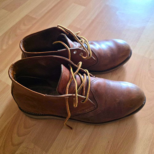 Red wing shoes - wing,
