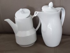 kleine Kaffeekanne Vega weiß