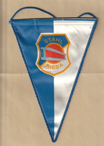 Ddr fußball wimpel stahl - fußball,