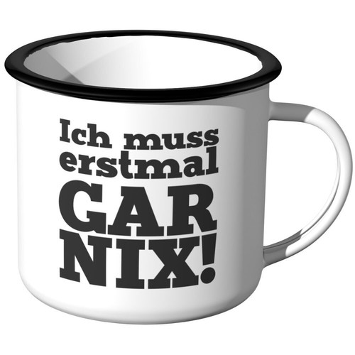 Juniwords emaille tasse ich - emaille-tasse,,