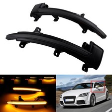 2x Gelb LED Außenspiegel