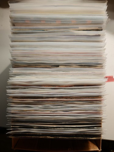 100 single schallplatten - single,
