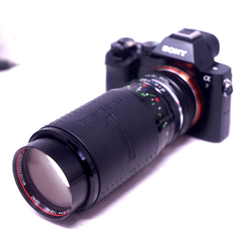 Sony mount adaptiert - e,