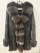 Vintage Lederjacke Echtpelz