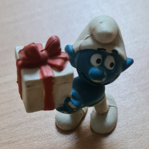Bully figur schlumpf - schlumpf, mit