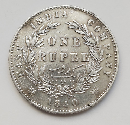 One rupee rupie 1840 - rupie,