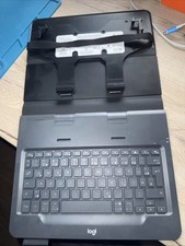 Logitech Universal Folio,Tablethülle mit integrierter-kabelloser Tastatur