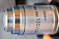 Leitz Wetzlar Mikroskop Objektiv Plan Apo Oel 100/1,32   170/0.17 RMS
