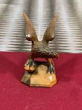 HANDGESCHNITZTE HOLZ SKULPTUR