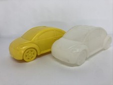 VW Recycling New Beetle Stiftehalter Weiß Gelb Set