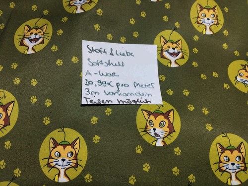 Stoff liebe softshell - liebe,