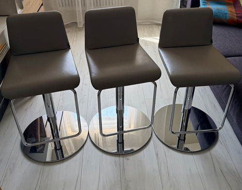Rolf benz barhocker grau - 3,