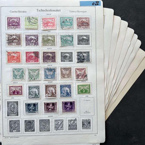 Tschechoslowakei briefmarken - tschechoslowakei,