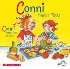 Conni backt Pizza / Conni lernt Rad fahren | Schneider, Liane | CD