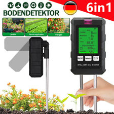 6 in-1 Bodentester Messgerät PH Wert Bodenmessgerät Pflanzen Feuchtigkeitsmesser