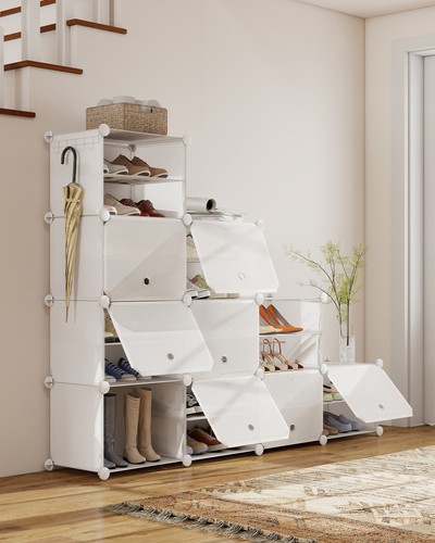 Schuhregal fächern - schuhregal,