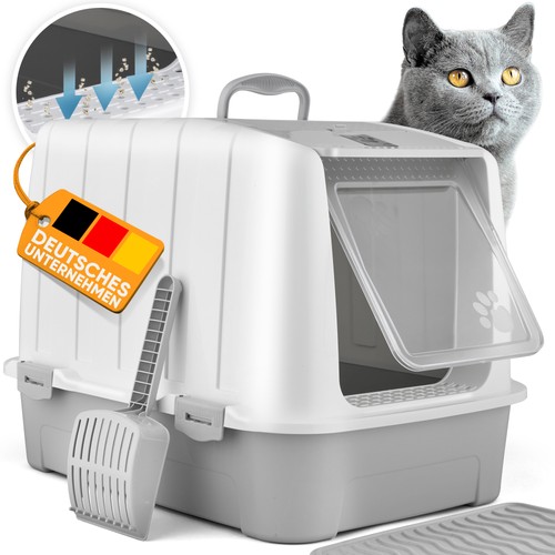 Katzenklo mit deckel und - katzenklo,