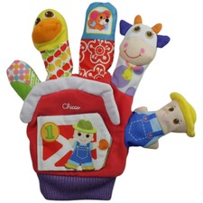 Vintage Chicco Bauernhof Spielhandschuh 25cm Gebraucht Bauernhof