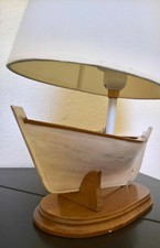 Elegante Tischlampe Segelboot Auswahl 2 Modelle 54cm hoch