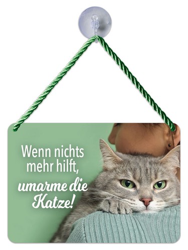 Kulthänger blechschild wenn - kulthänger,