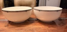 2x Wedgwood Amherst Schüssel Ø: 20 cm Platinrand