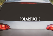 Aufkleber Polarfuchs Auto Sticker Tuning JDM Decal  car boot lkw Bike Lachen