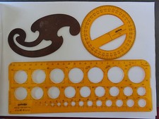 Konvolut rotring lineal rund - lineal,