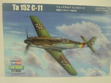 Focke Wulf Ta 152 C-11 -  Hobbyboss  Bausatz 1:48 - 81704 - #2643  #E gebr.