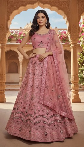 Lehenga choli rosa bollywood - choli,