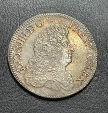 1686 Frankreich 1 Ecu Silbermünze – König Ludwig XIV