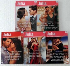 5 x  JULIA   Romane    Reich &