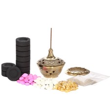 SET Räucherschale Messing