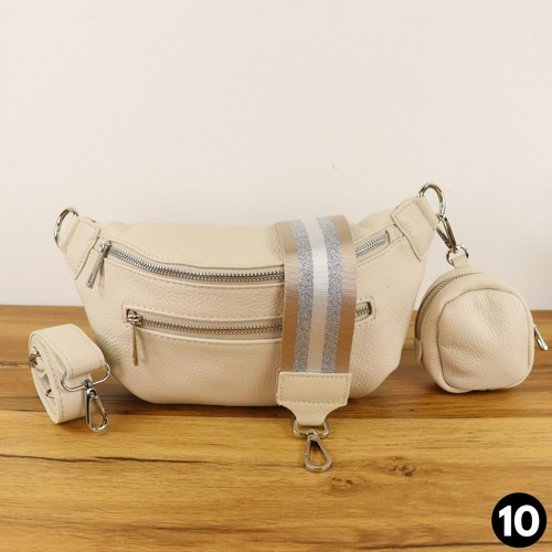 Bauchtasche damen leder - leder, ita