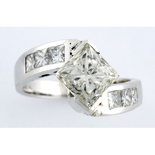 01327 certified 18k white gold - 01327,