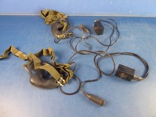 2 x LORENZ  "  SPRECHGESCHIRR FÜR DAS SENDE - EMPFANGSGERÄT SEM52-A  "