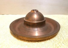 massiv Kupfer Unterbau gedreht