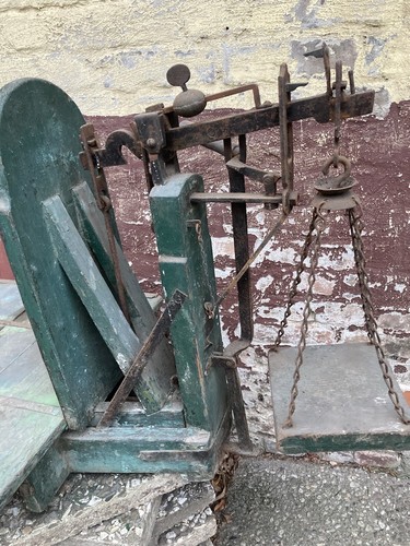 Alte große bäckerwaage - alte,