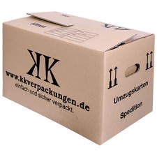 5 NEU UMZUGSKARTONS MIDORI XXL * 2-WELLIG 660 x 360 x 405mm 50 Kg Belastbarkeit 