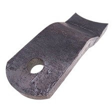 Stoßdämpferhalter Anschweißplatte gekröpft für Achsschenkel