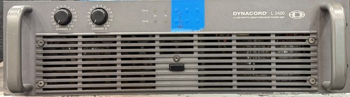 Dynacord l2400 power amp - power,
