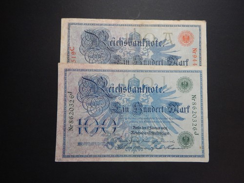 100 mark 1908 - 2x,