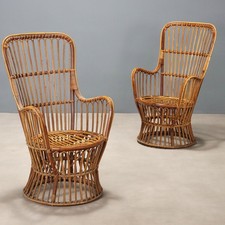 Vintage Sessel Rattan Design