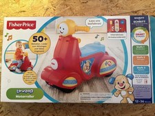 * Mattel Fisher-Price CGT07 Lernspaß Kinder Motorroller Rutscher Motorrad *