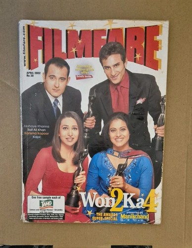 Filmfare magazine april - april, 2002