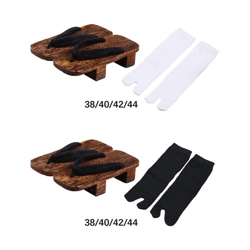 Japanische holzclogs mit tabi - japanische,